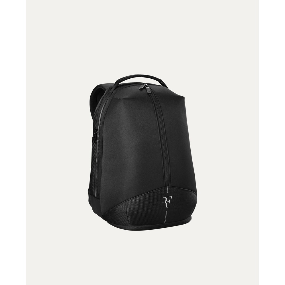 Wilson Roger Federer DNA Tennis Backpack Black RF Logo Laptop Shoe Compartment